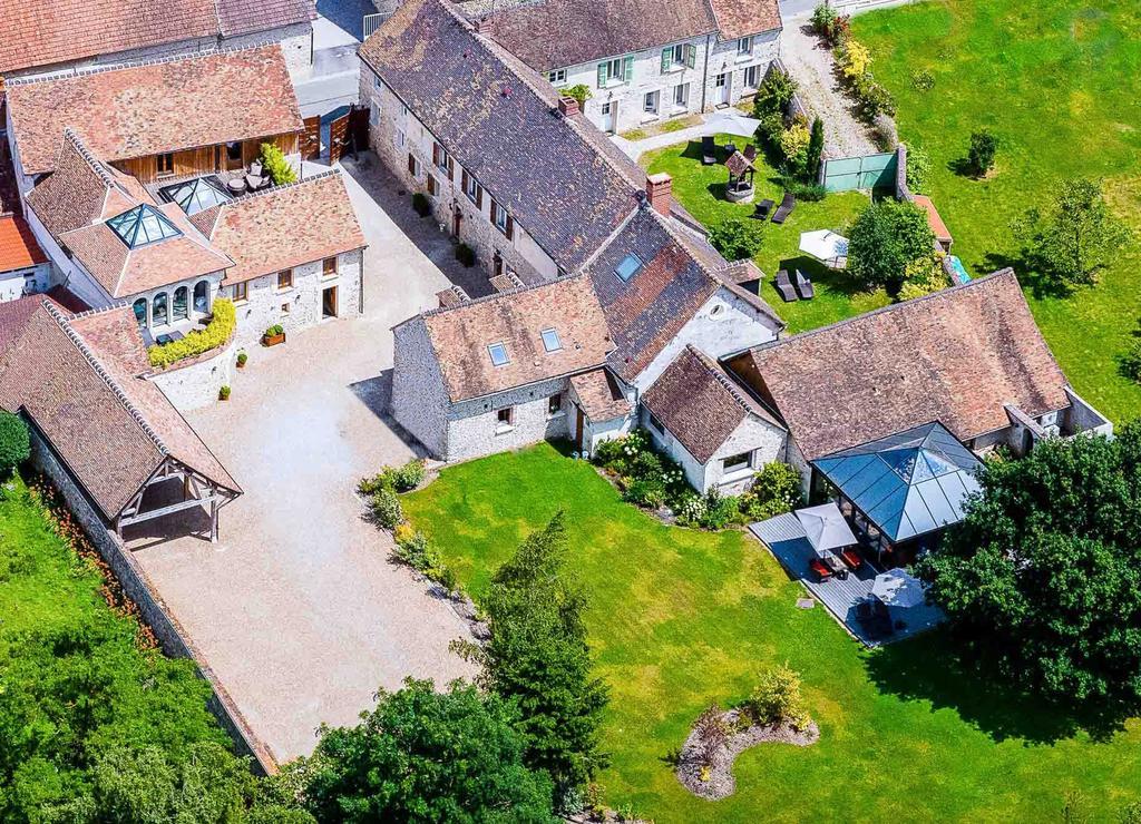 Le Clos Des Vignes Neuville-Bosc Bagian luar foto